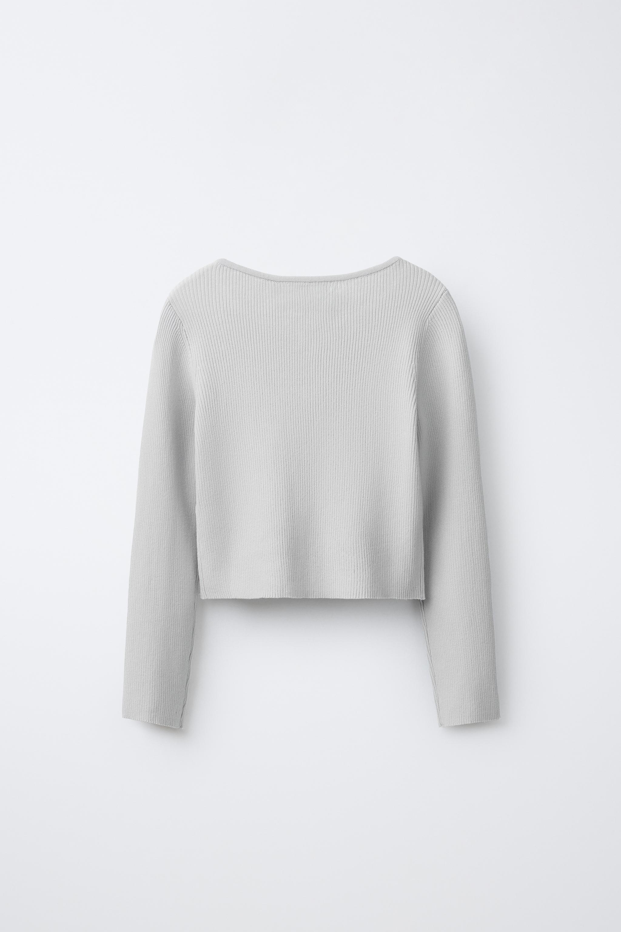 GILET EN MAILLE CANNELÉ